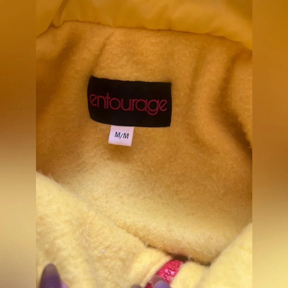 80’s color-block puffer